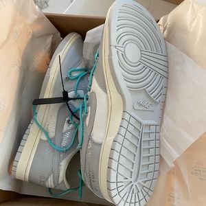 Men off white Nike sneaker size 10